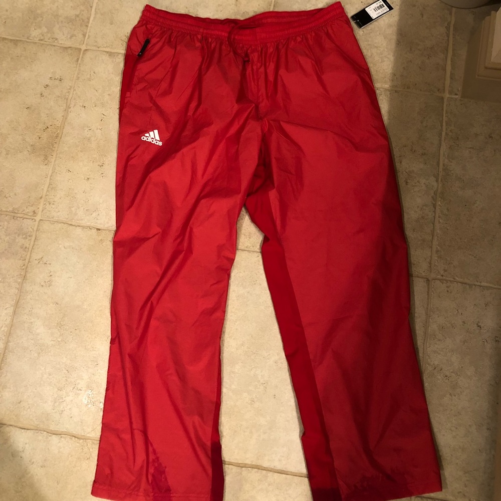 NWT Adidas MV men’s pants windbreaker zipper